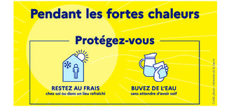 Canicule : protégez-vous !